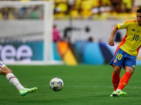 James Rodríguez clave en debut por Copa América y logra récord con Pibe Valderrama