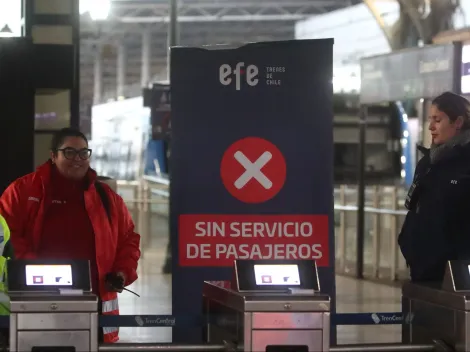¿Hasta cuándo es el paro de trenes EFE en Chile?