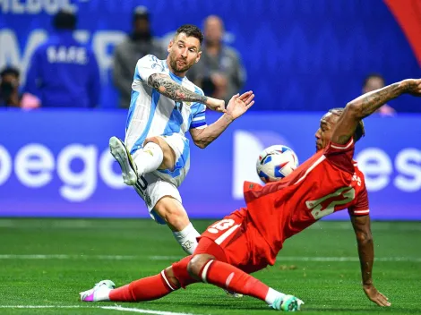 Argentina repite formación de la suerte contra Chile
