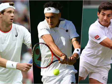 ¡Con todo! Los rivales de Jarry, Tabilo y Garin en Wimbledon