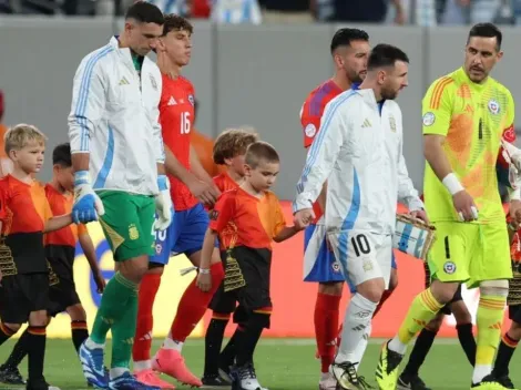 Bravo revela lo que habló con Messi en el Chile vs Argentina