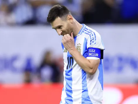 Números: Messi hace el peor partido con Argentina en 13 años