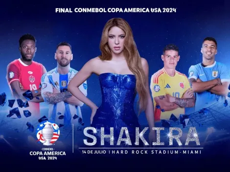 ¿A qué hora se presenta Shakira en la final de la Copa América?