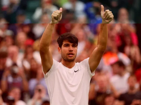 Alcaraz remonta en Wimbledon para meterse a semis