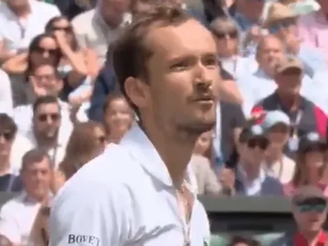 El insulto de Medvedev a la jueza en Wimbledon: casi descalificación