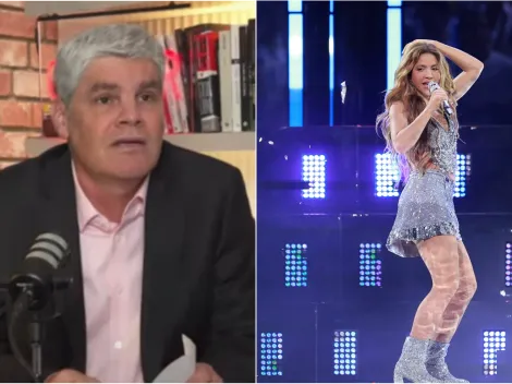 "Se sancionó por demora a Gareca y después canta 20 minutos Shakira"