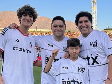 Zamorano le tiene fe a su hijo: "Cabecea mejor que el papá"