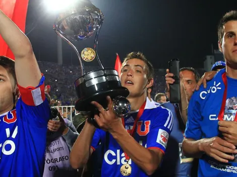 Matías Rodríguez y azul tatuaje de Universidad de Chile