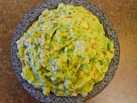 Receta de guacamole tradicional