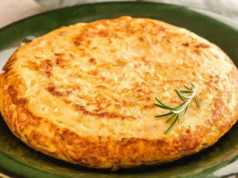 Receta tortilla de papas