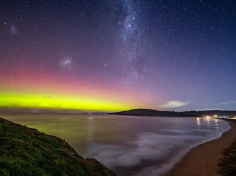 Auroras boreales y australes deslumbras lugares inusuales del mundo