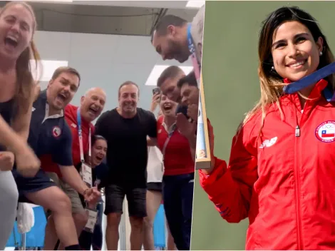 La épica celebración de Massú y el Team Chile por el oro de Fran Crovetto