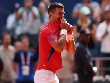 Como nunca: Djokovic rompe en llanto tras ganar el oro