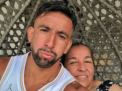 El Huaso Isla se fue pegado a su mami del Monumental