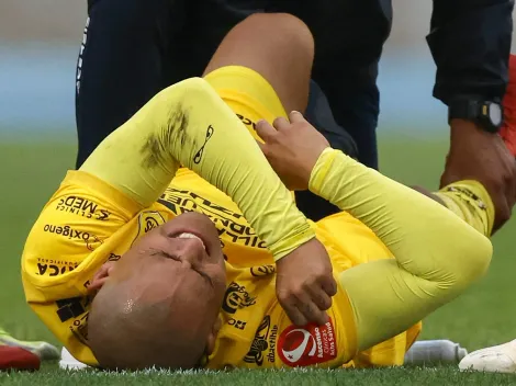 Chupete Suazo sufre grave lesión y dice adiós a la temporada