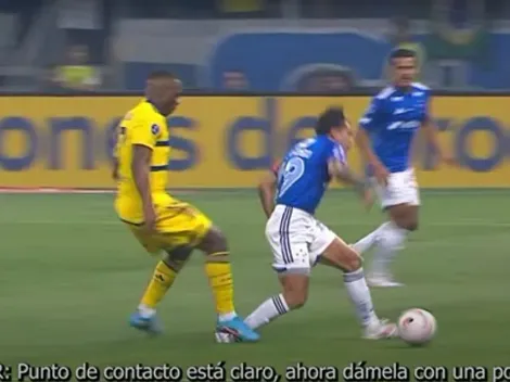 Revelan audio del chileno en el VAR apoyando la roja de Roldán