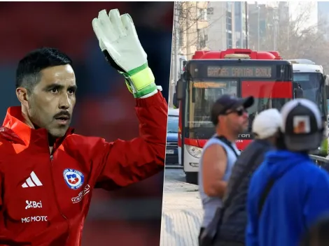 Bravo se emociona con homenaje en las micros de Santiago