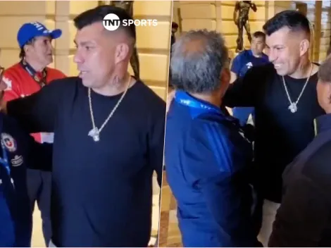 La tierna visita de Gary Medel a la Roja en Argentina