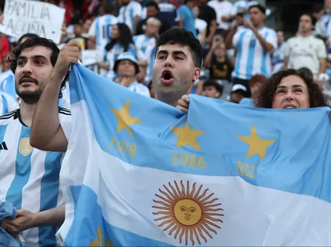 "El que no salta es un...": feo canto de argentinos contra Chile