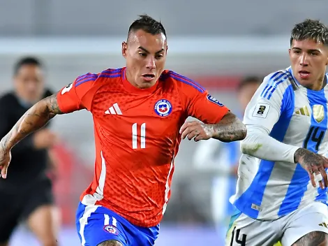 La terrible sequía de Vargas en partidos oficiales con Chile