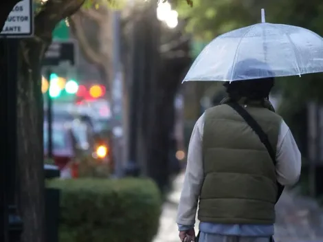 ¿A qué hora empieza a llover en Santiago?