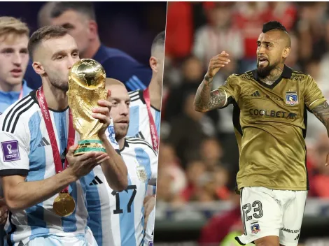 Vidal mandó a freír monos a un campeón del mundo