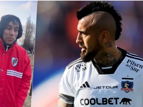 Ordinaria broma de un ex jugador de la U a Vidal