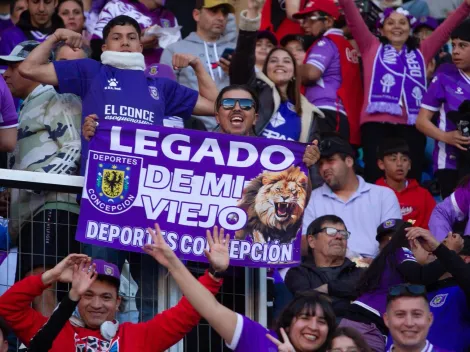 El Conce anunció marea lila en particular estadio chileno