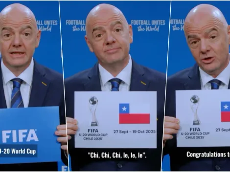 Infantino anuncia el Mundial Sub 20 de Chile con un ceacheí...