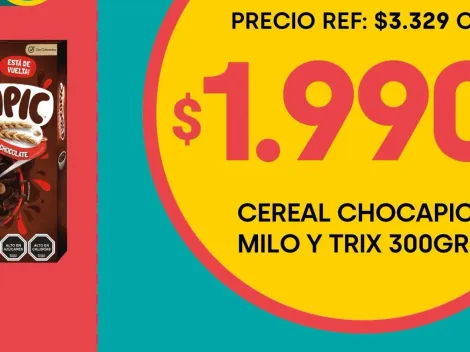 Supermercado chileno anuncia ofertas en productos desde $800