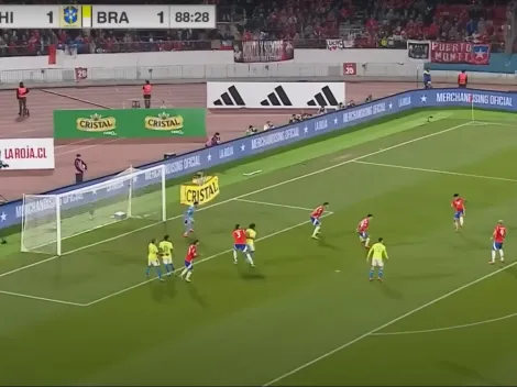 Argentinos dicen que segundo gol de Brasil contra Chile era offside