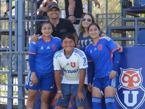 Hijo del Chupete Suazo hace tour por el CDA de la U