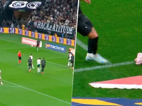 A lo Luis Figo: Corinthians lanza una cabeza de cerdo contra Palmeiras
