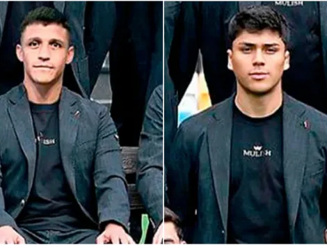 ¡Pintaza! Damián Pizarro y Alexis Sánchez en foto de Udinese