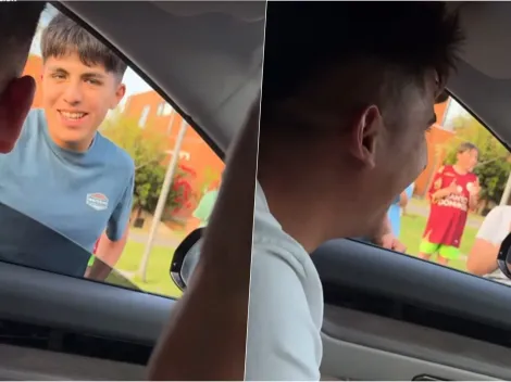 Paiva emociona a hincha de Colo Colo con un regalo