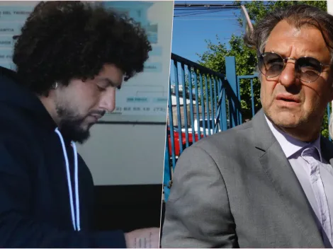 La llegada de los jugadores de Colo Colo y Mosa a la formalización