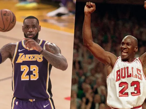 Ni se acordó de Jordan: LeBron elige al mejor en la historia de la NBA