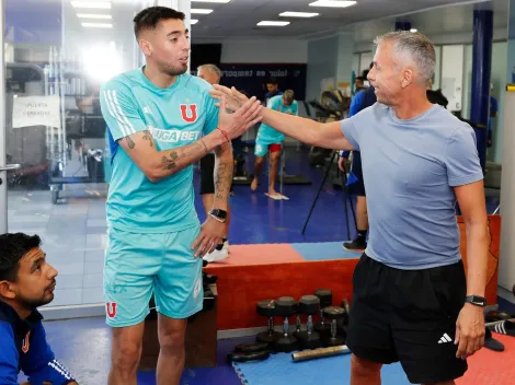 Gustavo Álvarez prepara la pesa en la U tras la Navidad