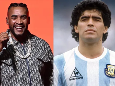 La historia entre Don Omar y Maradona que cambió la vida del artista