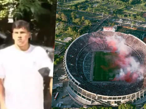 Locura en River por primer día de Gonzalo Tapia con ídolo del club