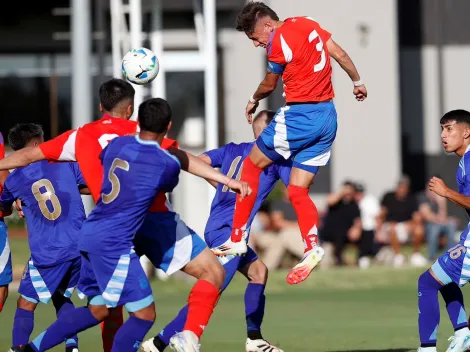 La Roja Sub 20 no puede con Argentina previo al Sudamericano