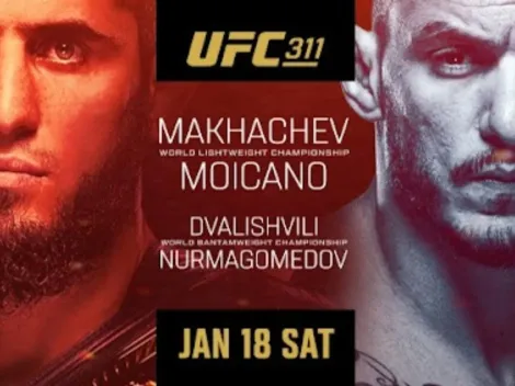 ¿Dónde ver UFC 311: Makhachev vs. Moicano?