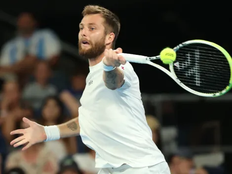 "Enemigo" de Nico Jarry vive el susto de su vida en Australian Open