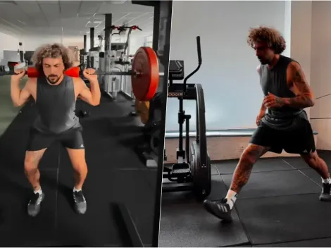 El solitario entrenamiento de Falcón mientras espera al Inter Miami