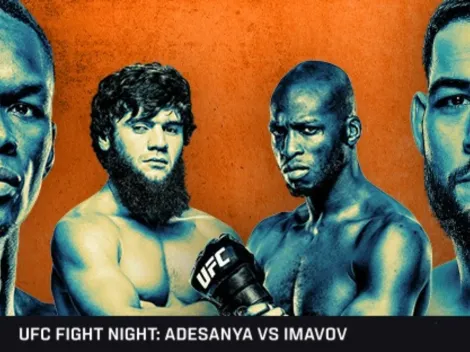 ¿Dónde ver UFC: Adesanya vs. Imavov?