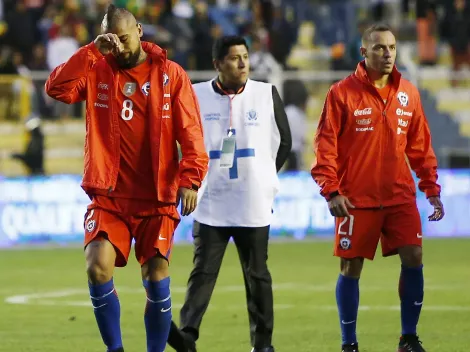 El reencuentro de Vidal con Marcelo Díaz en la Roja