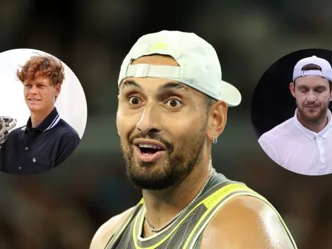 Kyrgios apunta a Sinner recordando a Nico Jarry