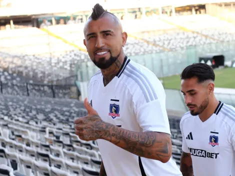 Arturo Vidal le da excelentes noticias a Colo Colo