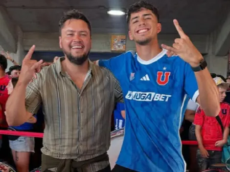 ¡En el bombo! Waldo Ponce vibra como barrista de la U