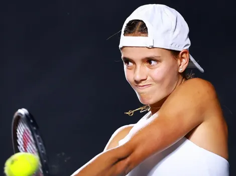 Tenista latina sufre un papelón de proporciones en una final WTA
